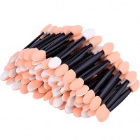 Wholesale Disposable Makeup Brush Sponge Eyebrow Applicator Eye Shadow Brush